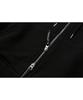 T.B.O.S Cut-Off Zip-Up Hoodie Black
