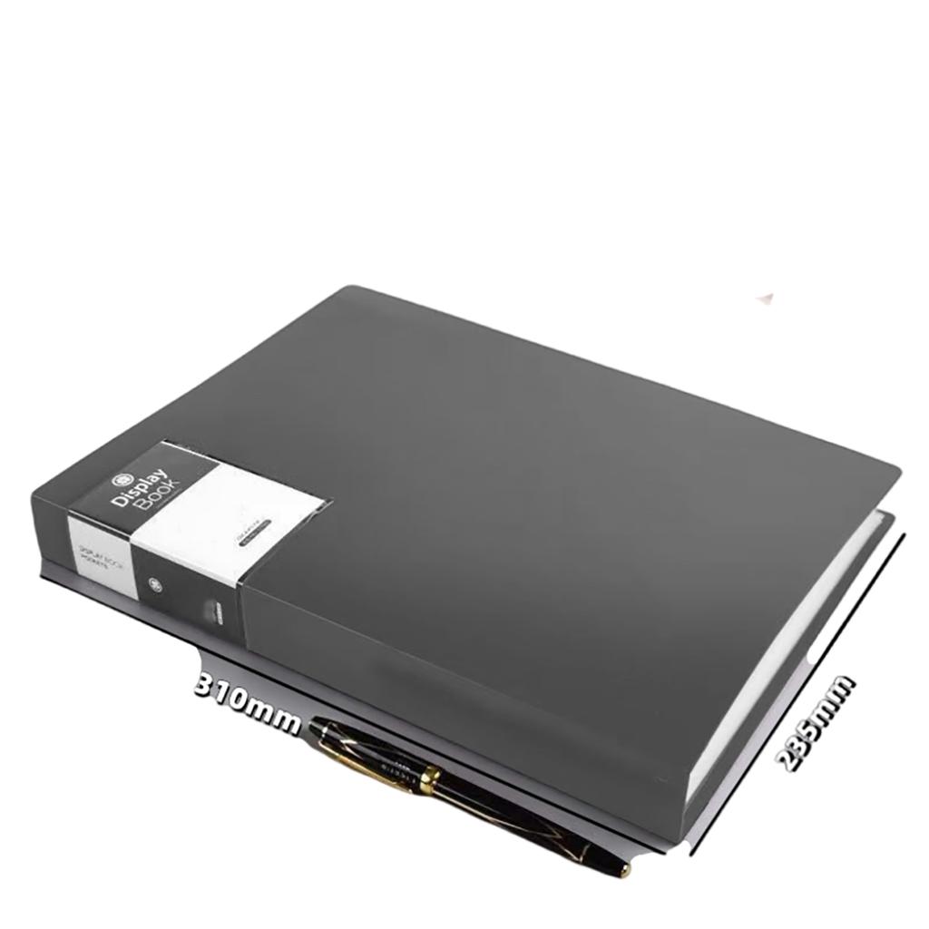 A4 60 Page Data Book Insert Folder Transparent Inner Page Data Storage Book Premium Durable Quality Useful Practical