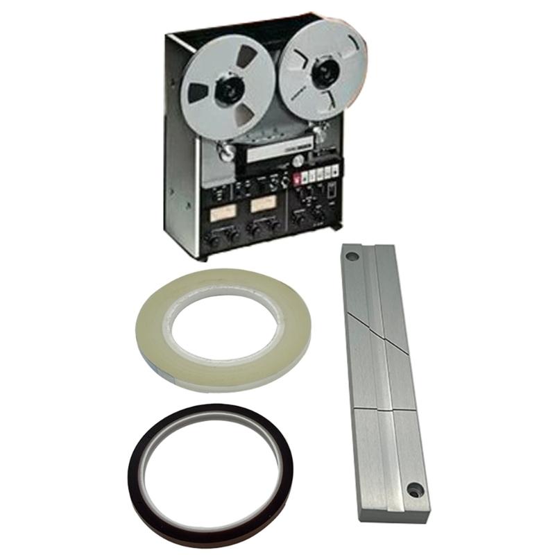 Precise Tape Splicing Tool 1/4 10 Inch Tape Splicing Set for Revoxsonido 1/4 10In Open Reel to Reel Tape Accessories