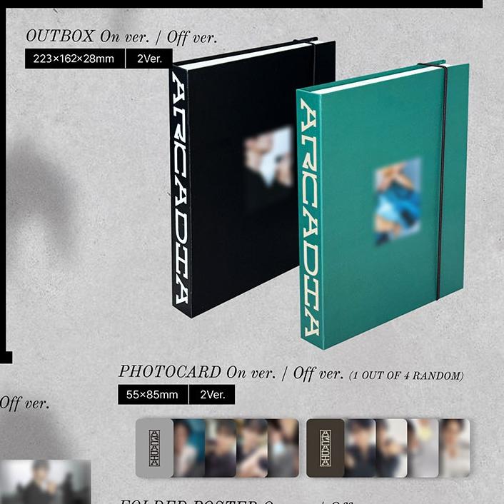 (On / Off Ver.) CHEN (EXO) [Arcadia] 5th Mini Album