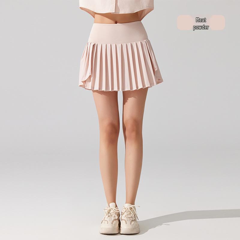 

Breathable A-line Pleated Tennis Skirt – Spring/Summer Sports, Anti-exposure, Perfect for Running & Yoga Extra Large