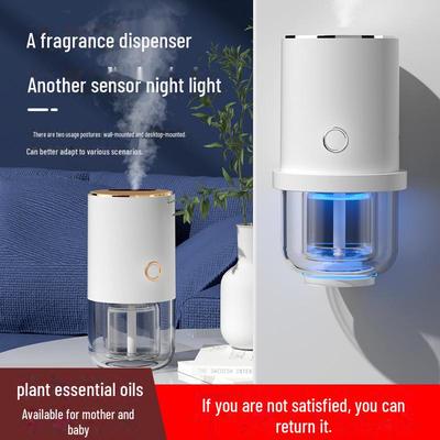 Smart Aromatherapy Car Humidifier with Automatic Spray and Night Light