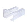 Fridge Food Storage Organizer Slide Under Shelf Transparent BPA Free Plastic Box for Kitchen Fruit Vegetable Pantry Use