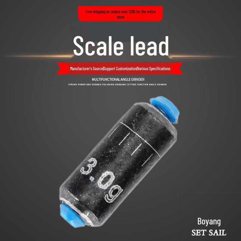 

Быстросъемный противовзрывной свинцовый рулон ленты для рыбалки и взвешивания 3g (200 pcs per pack)