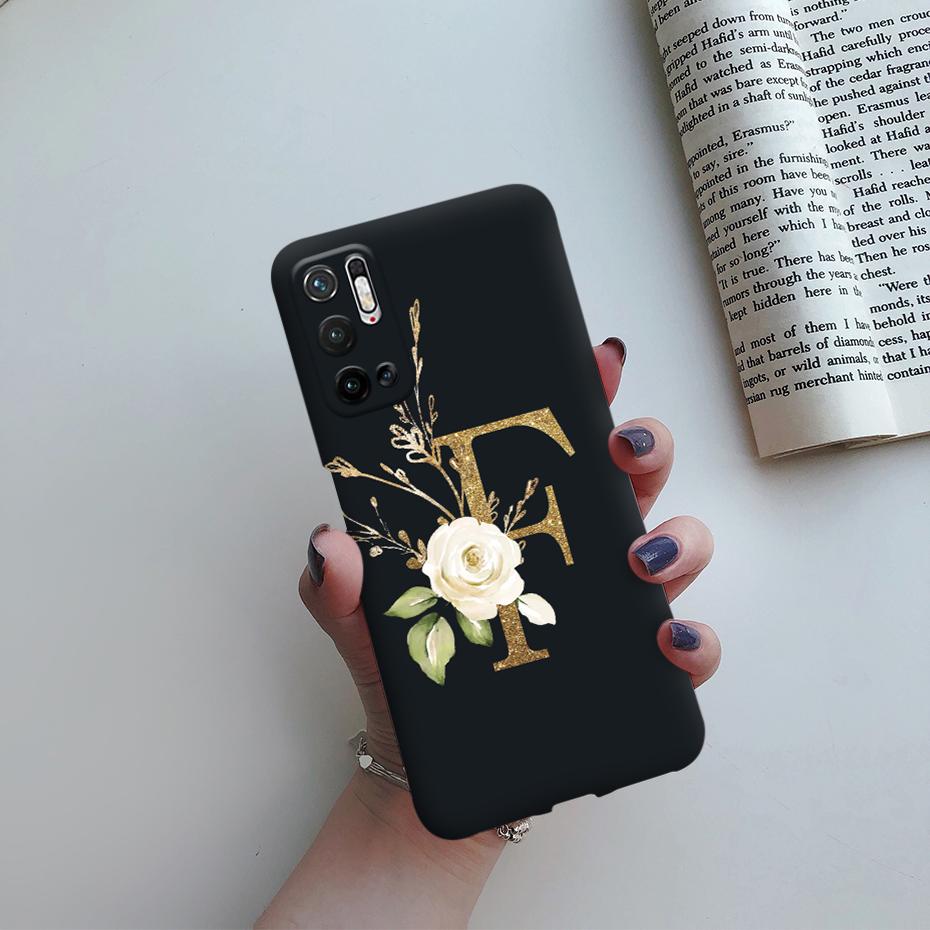 For Xiaomi Poco M3 Pro 5G Case for Poco M3 Pro 5G Cover Cute Letters Soft Silicone Phone Case for Xiaomi Poco M3 PocoM3 M 3 Pro