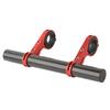 Bike Handlebar Extender Lightweight Carbon Fiber Aluminum Alloy for Phone Mount Light Lamp Red