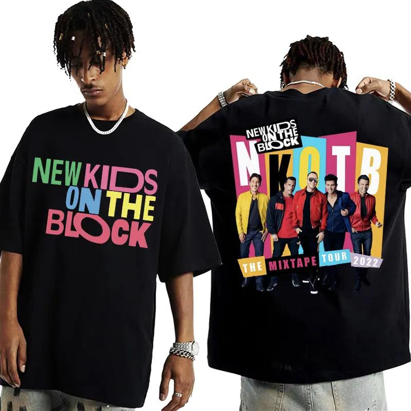NKOTB Magic Summer Tour 2024 T Shirt New Kids on The Block T Shirts Men's Women Harajuku Vintage Short Sleeve T-shirt Streetwear