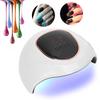 Nail Art Gel Polish Dryer UV 72W Manicure Light Professional Nail Art Machine ToolWhite