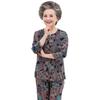 Elderly Women's Lightweight Summer Cardigan Set