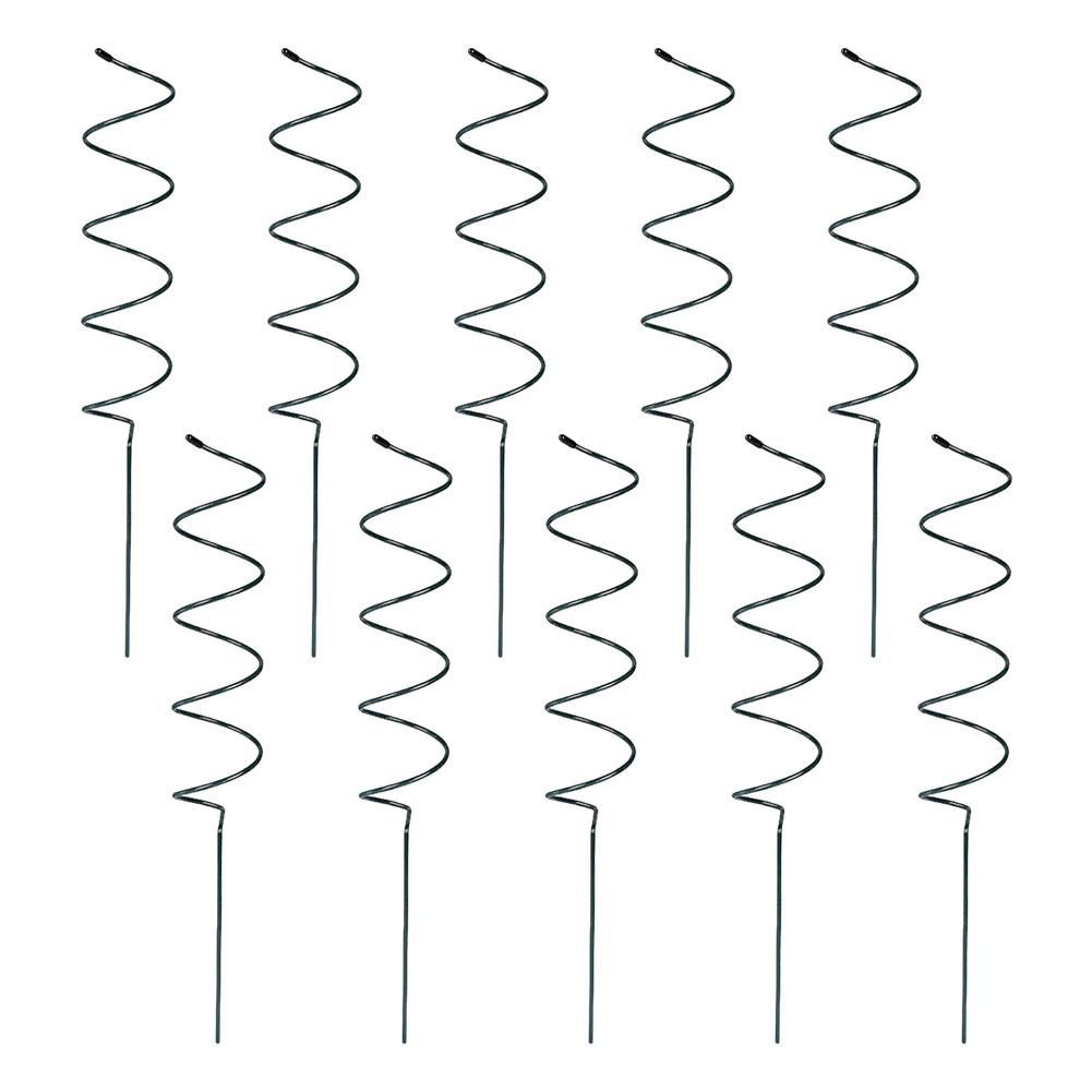 10PCS Iron Plant Support Deformable Plant Scaffold for Garden Plants Accessorie Greenhouses Arrangement Fixing Rod Holder