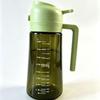 Thickened Glass Oil Bottle: Integrated Spray and Pour, Automatic Atomization, Leak-Proof, Large Capacity for Kitchen Use