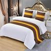 Premium Long Bed Banner Bed with Towel Modern Home Beds End Towel, Hotel Specific Pillow Cover, Light Luxury Bed End Towel
