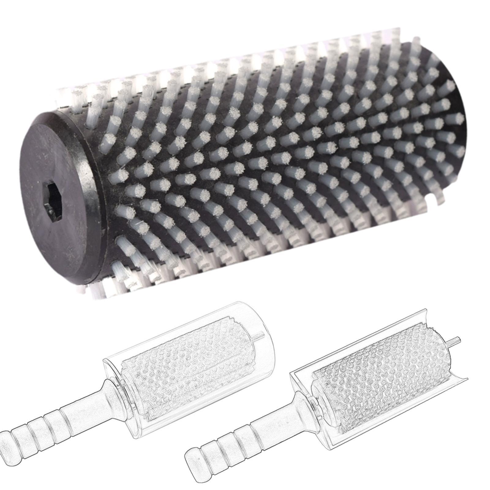 

Interchangeable Ski Brush Ski Waxing Roller Brush Part 14cm Long Snowboard білий