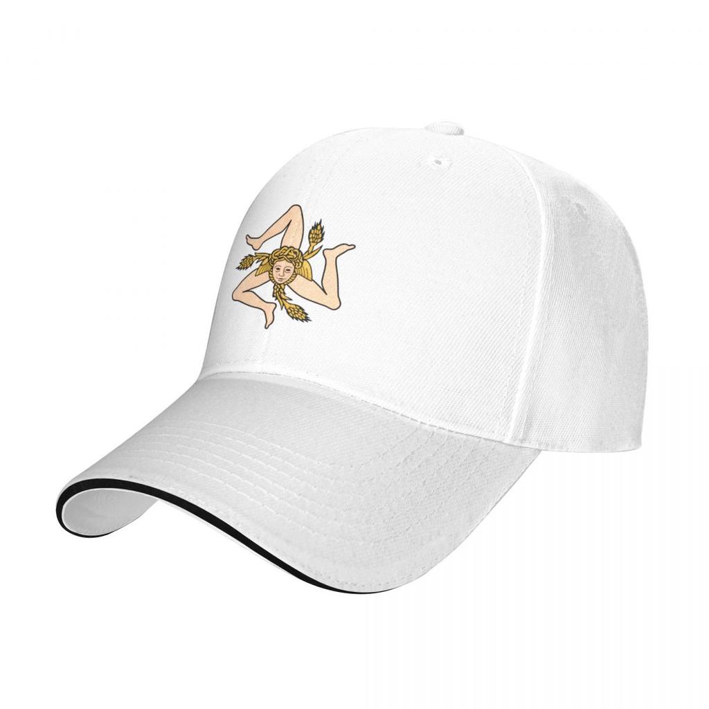 Trinacria Triskelion Symbol bedeutet The Isle of Unisex Cap Baseball Cap Golfmütze Unisex Damen Wintermütze Unisex