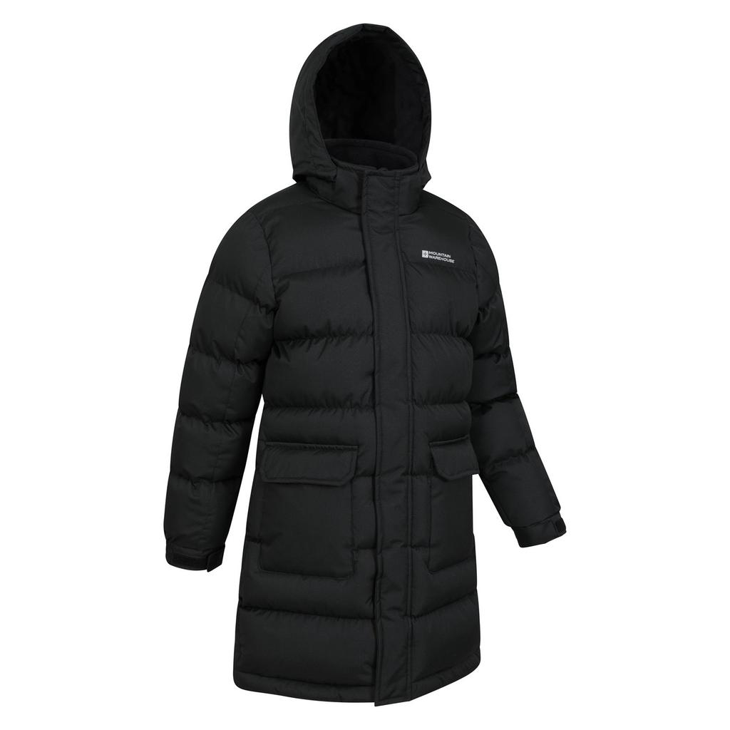 Mountain Warehouse Childrens/Kids Water Resistant Longline Padded Jacket