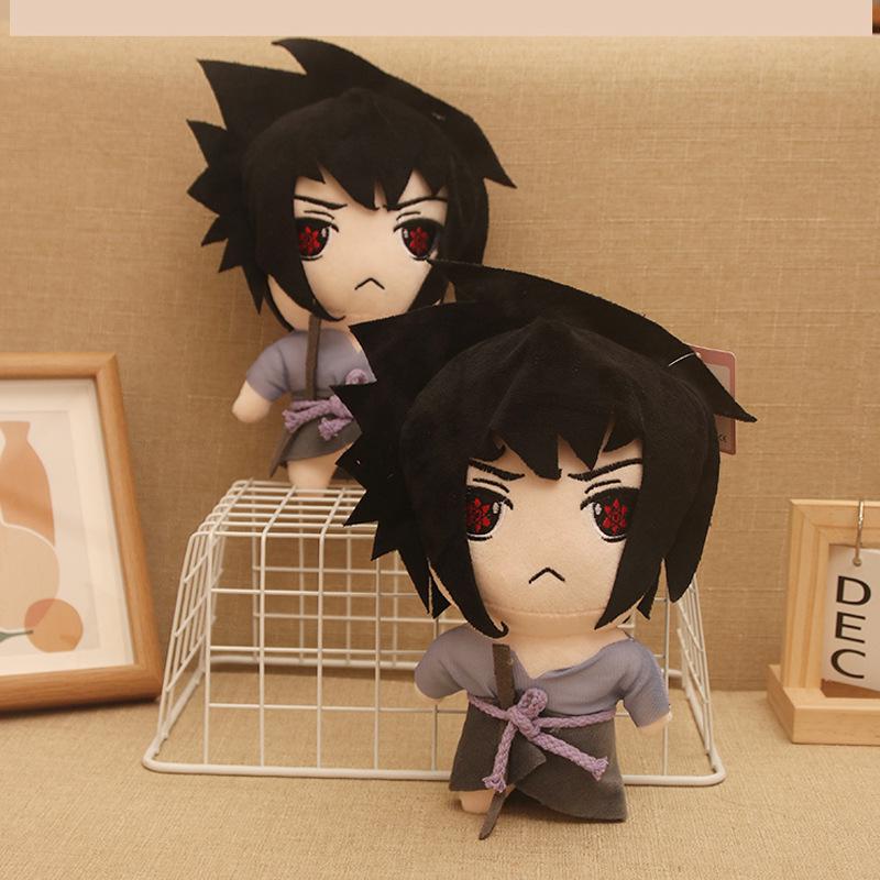 Naruto & Sasuke Anime Ninja Plush Figures