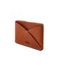 Brassboats Vegetable Leather Card Case (Tan Color)