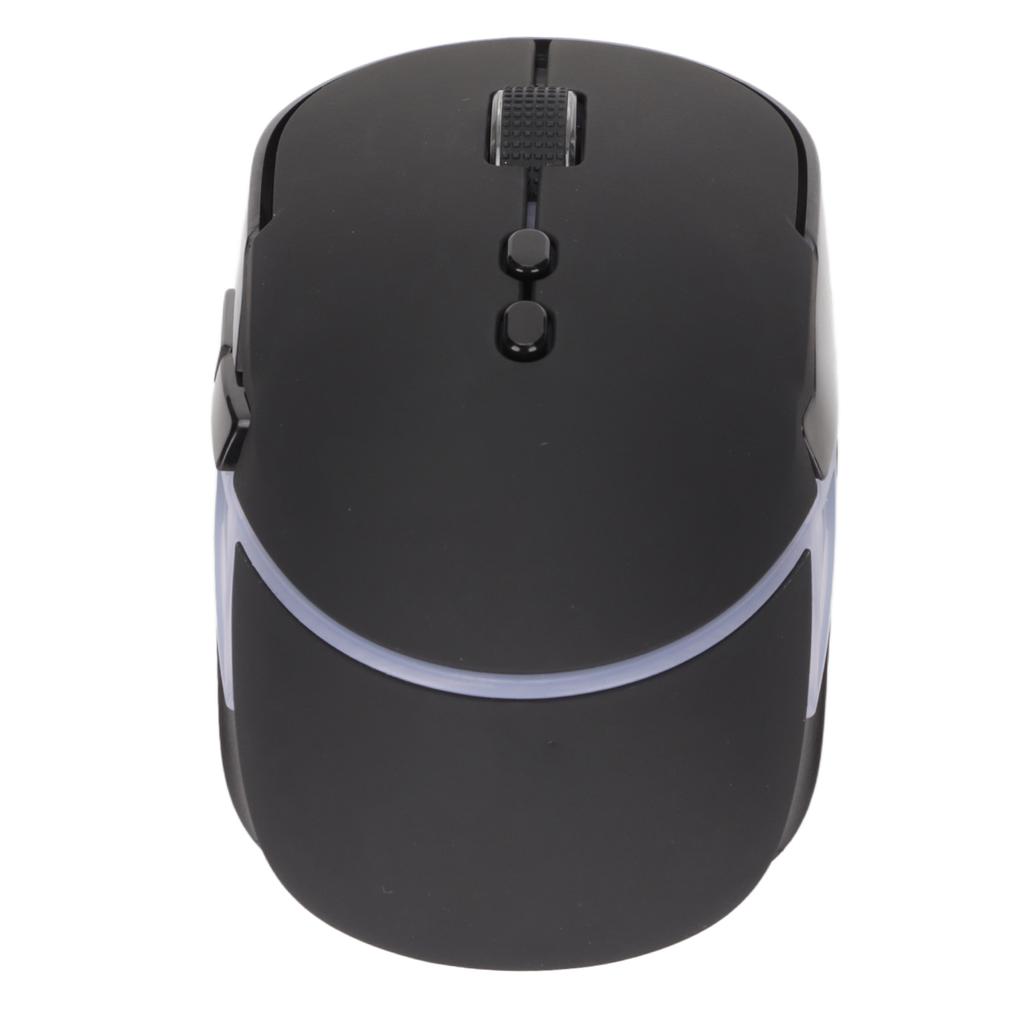 Wireless Gaming Mouse 3 Level Adjustable DPI RGB Color Backlit Ergonomic Design 2.4G Rechargeable Mouse