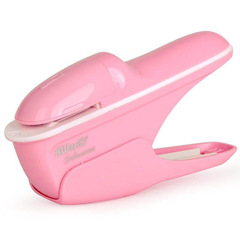 Needle Free Stapler, Embossed Nail Free Stapler, Student Office Creative Ring