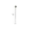 Creative Natural Stone304Stainless Steel High-Quality Spoon Round Ball Coffee Stirring Spoon Afternoon Tea Beverage Stirring Sti