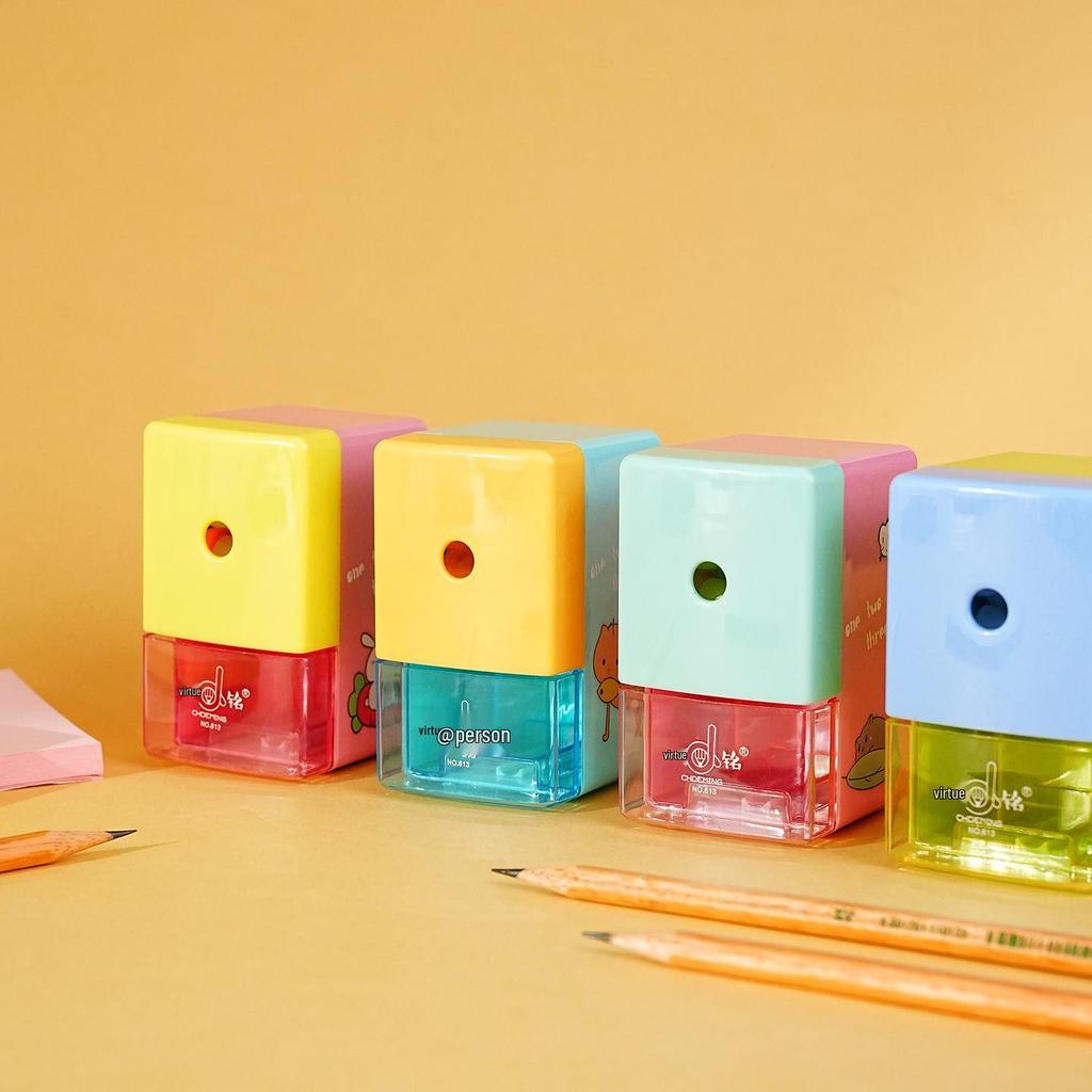 Hand-Crank Automatic Pencil Sharpener for Students and Artists