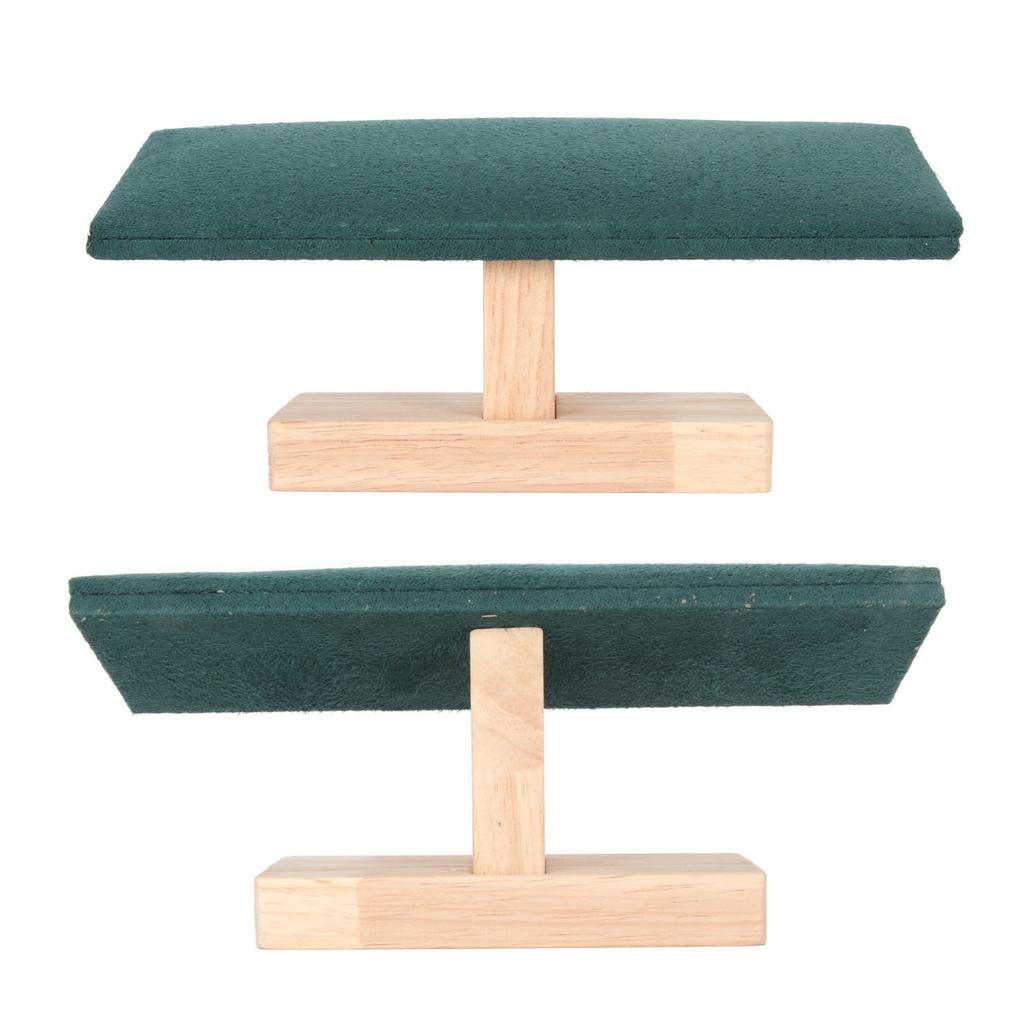 Solid Wood Watch Display Stand T Bar Showcase Jewelry Display Holder Home Chain Bracelet Bangle