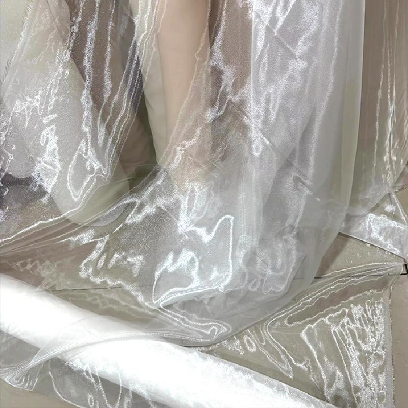 1PC Soft Wedding Decoration Sparkling Party Decoration Flowing Dreamy Atmosphere Natural Stage Background