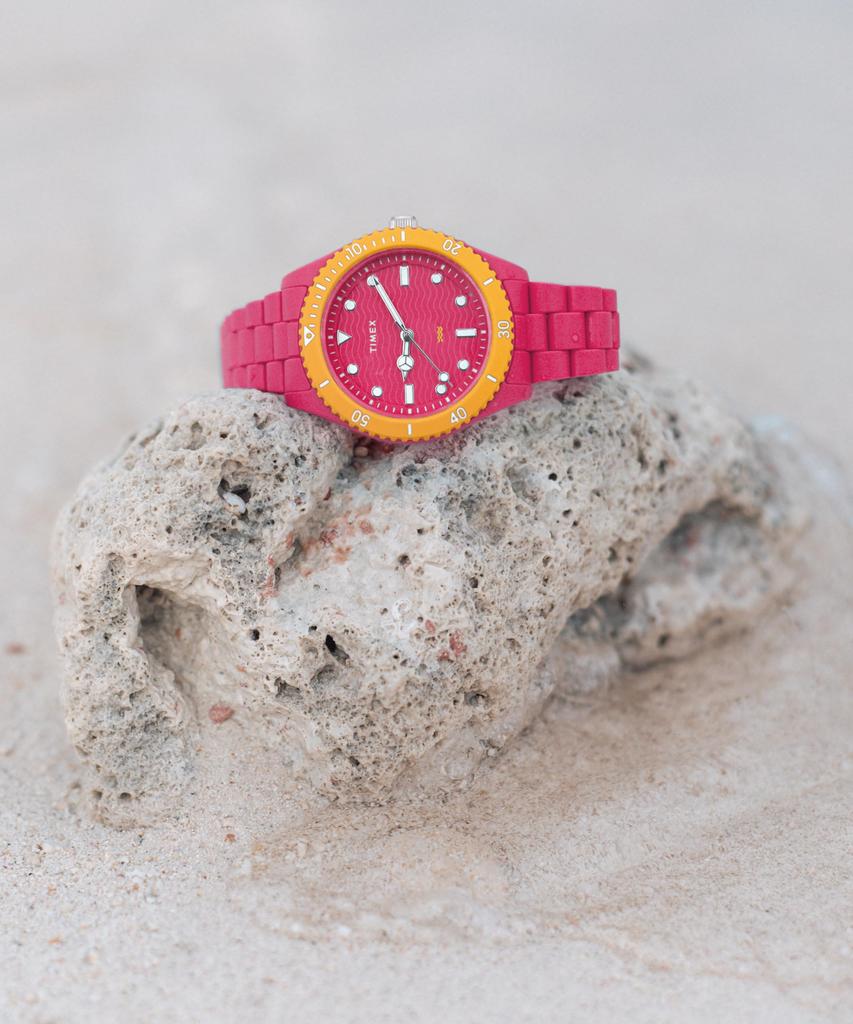 Trend Watch Water Resistant for Daily Mineral Pink Unisex [TIMEX] Quartz, Use, Glass, Dial, TW2Y04600, [Authentic]