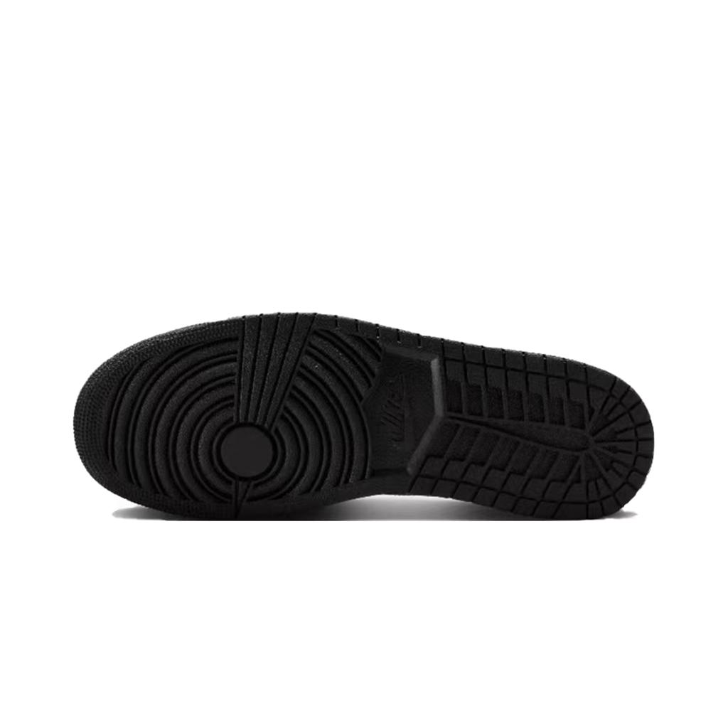 Jordan Air Jordan 1 Lucifer Abrasion Resistant Low Top Vintage Basketball Shoes Unisex Black Gold 553558-081(Team1576-)