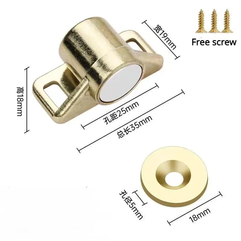 Magnet Cabinet Door Catch, Magnetic Furniture Door Stopper, Strong Powerful Neodymium Magnets Latch Cabinet Catches