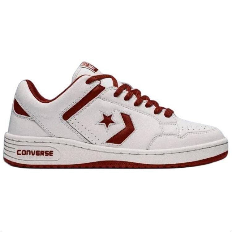 Converse Weapon Low Old Money Pack - Syrah Unisex Sneakers White Vintage-White Egret A09880C