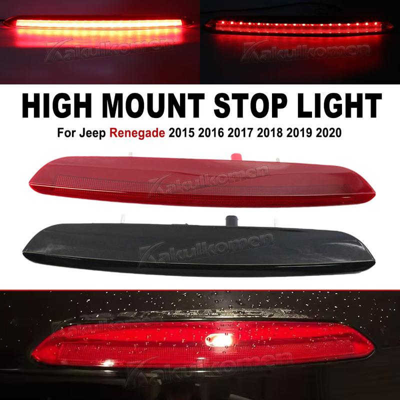 Für JEEP RENEGADE 2015 2016 2017 2018- 68247167AA Auto 3. Drittes Bremslicht Hohe Montage Rückseite Bremsstoppleuchte Signalleuchte