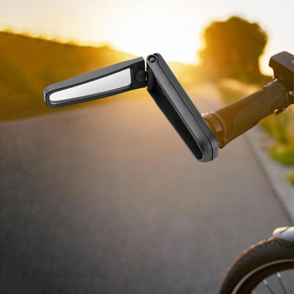 Fahrrad Rückspiegel Lenker Wasserdicht Drehbare Einstellbare Gefaltet Sicherheit Bike