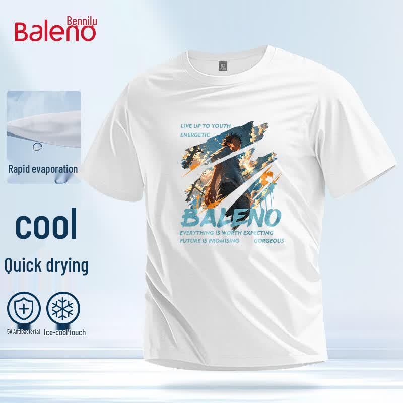 Baleno Men s Quick-Dry Sun Protection T-Shirt 2-Pack L