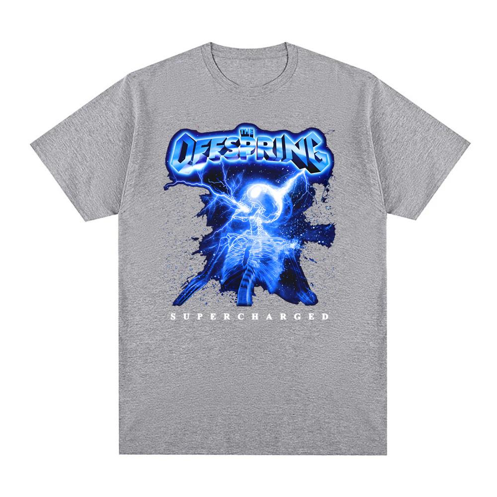 Přeplňovaný Kostlivec 2025 nové TRIČKO The Offspring Grunge KAPELA Tričko Léto Hip Hop Krátké Tričko 100% Bavlna Vysoce Kvalitní Trička