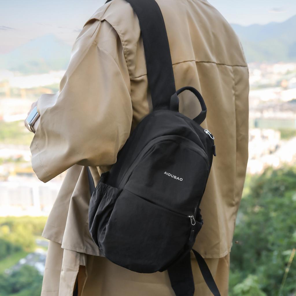 Schoolbag Outdoor Lightweight Hiking Hiking Bag Men's and Women's Small Backpack New Sports Travel Commuter Leisure Small Backpack