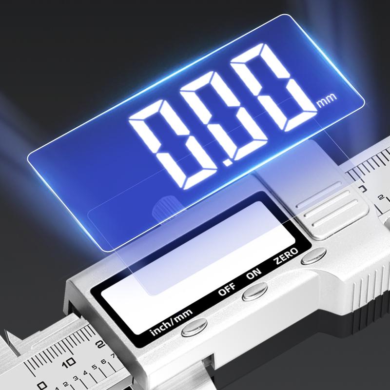Electronic Vernier Caliper 0-150/200/300mm Digital Vernier Calipers Micrometer Steel Vernier Caliper Messschieber Paquimetro