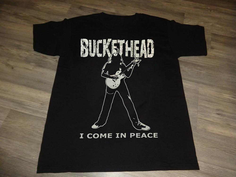 

Buckethead I Come In Peace T Shirt Black S-5XL NW57 Unisex T-Shirt M