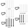 Parts with Metal Clip Accessories Touch Pen Tips Stylus Refill Tool Pen Point Replacement Nib