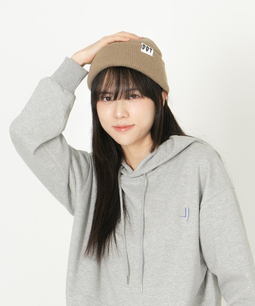 ODD DOT Logo Acrylic Beanie_Black