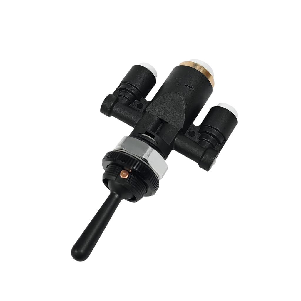 Air Window Toggle Valve Switch 1/4 Fits for Peterbilt 379 & Kenworth Trucks, Replacement 818-0007-000, 8180007000
