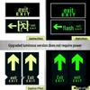 AnTuobu Luminous Safety Exit Sign Decal