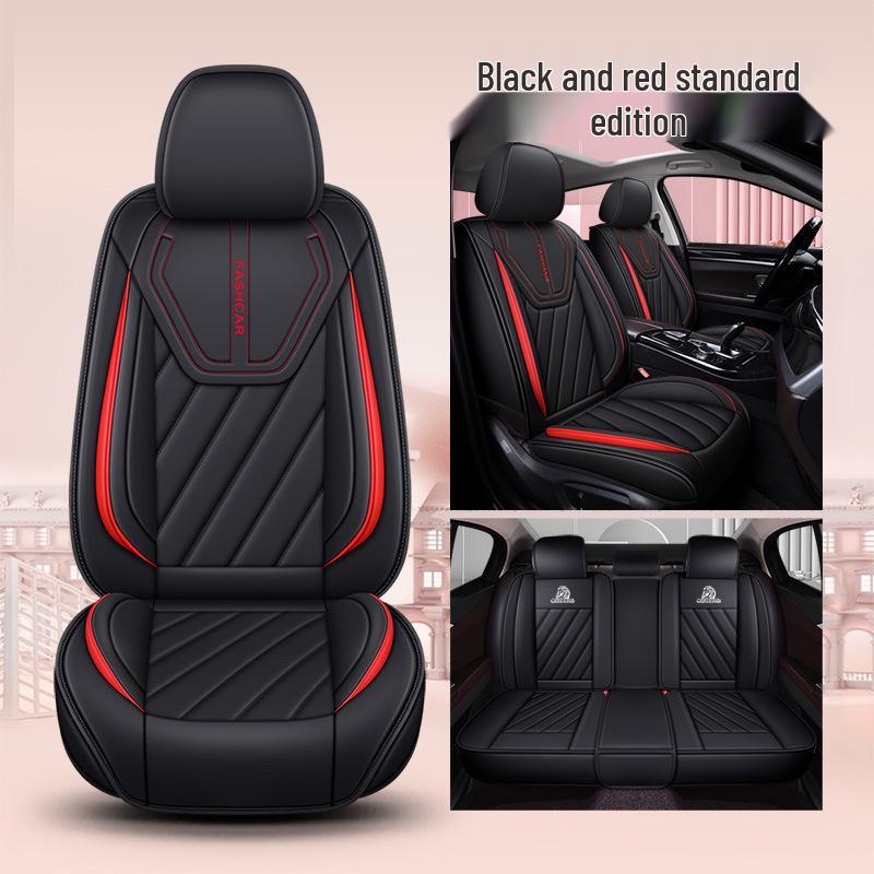 Four-Season Leather Car Seat Cover for Excelle, Corolla, Lavida, Polo, Bora, Emgrand