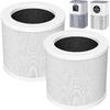 2 Pack A1 Replacement Filter Compatible with VEWIOR Air Purifier Hqsc-50, Hqkj-80, Ameifu Ap01w, Koios Hqkj-50, H13 True Hepa Filter for Vewior A1w