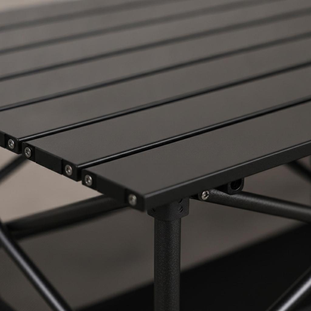 Compact Folding Camping Table Easy to Clean Furniture for Barbecues