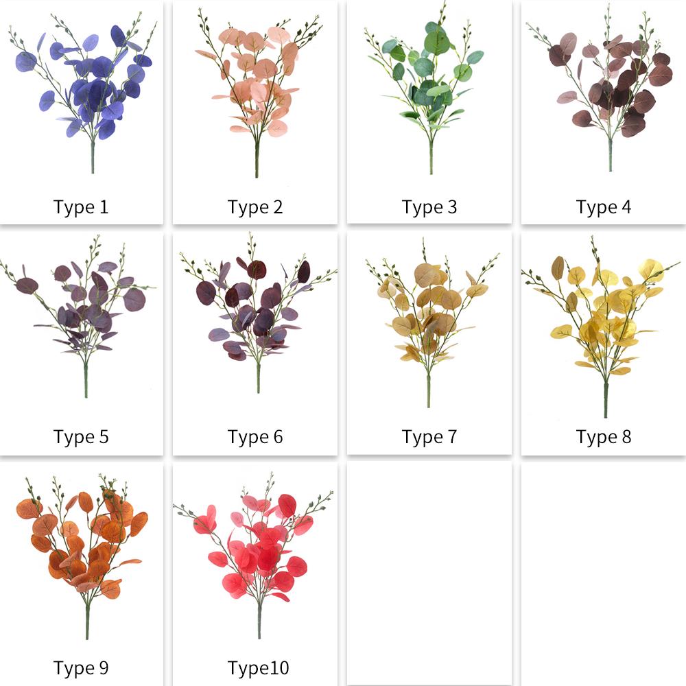 

Christmas Artificial Branches Natural Artificial Foliage Plants Leaves Flower Wall Front Door