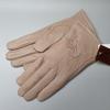 Gants en cuir pour femmes, couleur unie, gants de Protection chauds, accessoires d'extérieur, automne et hiver