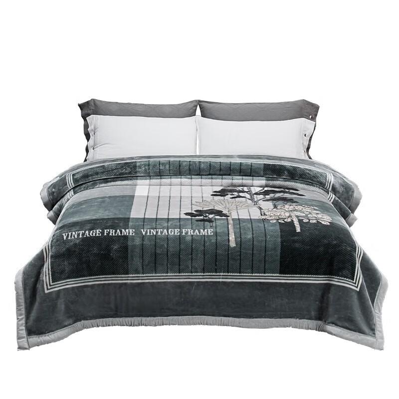 Hengyuanxiang TGM1009 Luxury Mink Velvet Blanket