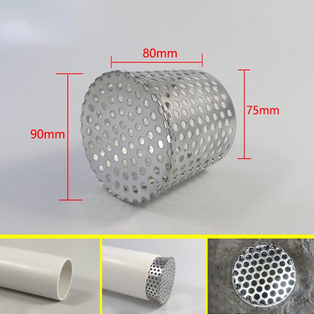 

Дренажный фильтр из нержавеющей стали Инструмент для улицы Прочный Предотвращающий засоры Слив для пола 5