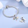 Palette Pigment Pen Charms Copper Dangle Pendant Fit Bangle Bracelet Necklace Diy Jewelry